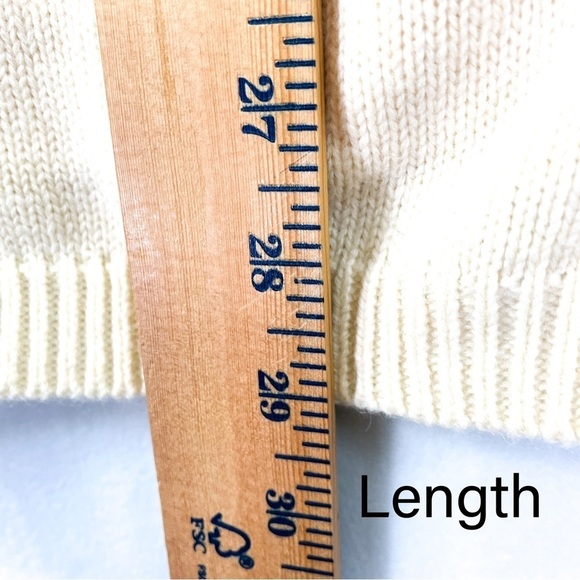 Lane Bryant cream fringed sweater size 14/16 NWT - Picture 13 of 15